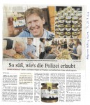 "So süß, wie´s die Polizei erlaubt" - Allgemeine Zeitung Mainz vom 22.07.2014